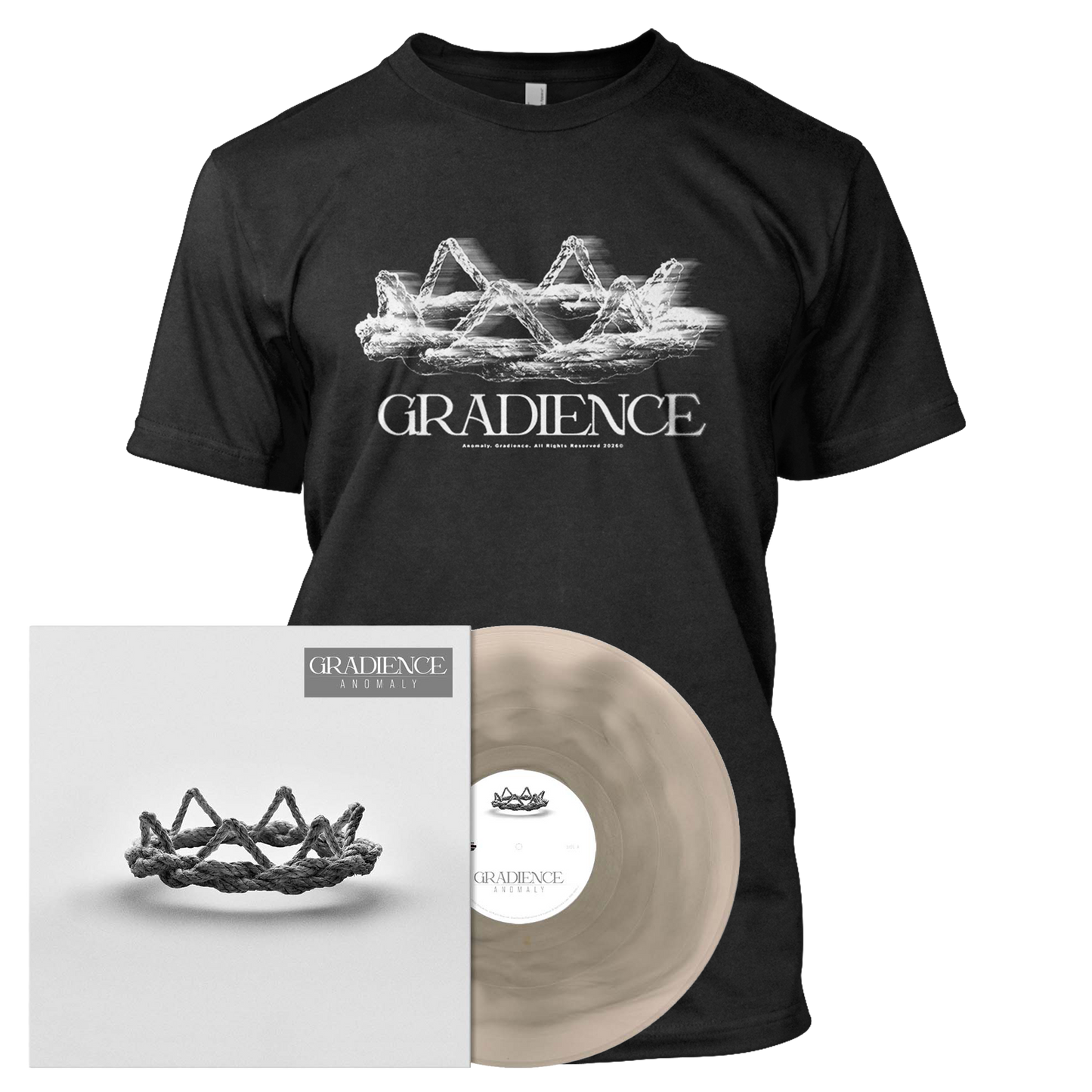 Gradience - Anomaly | Beige Color In Color Vinyl Bundle