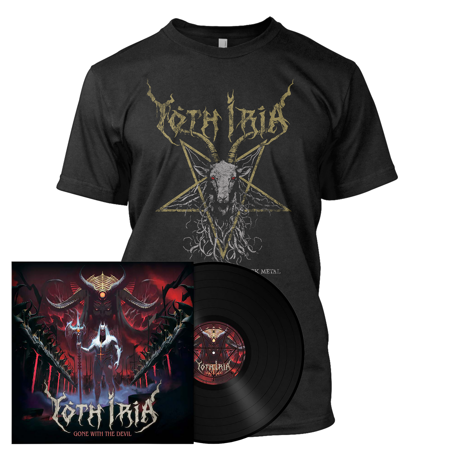 Yoth Iria - Gone with the Devil | 180g Black Vinyl Bundle