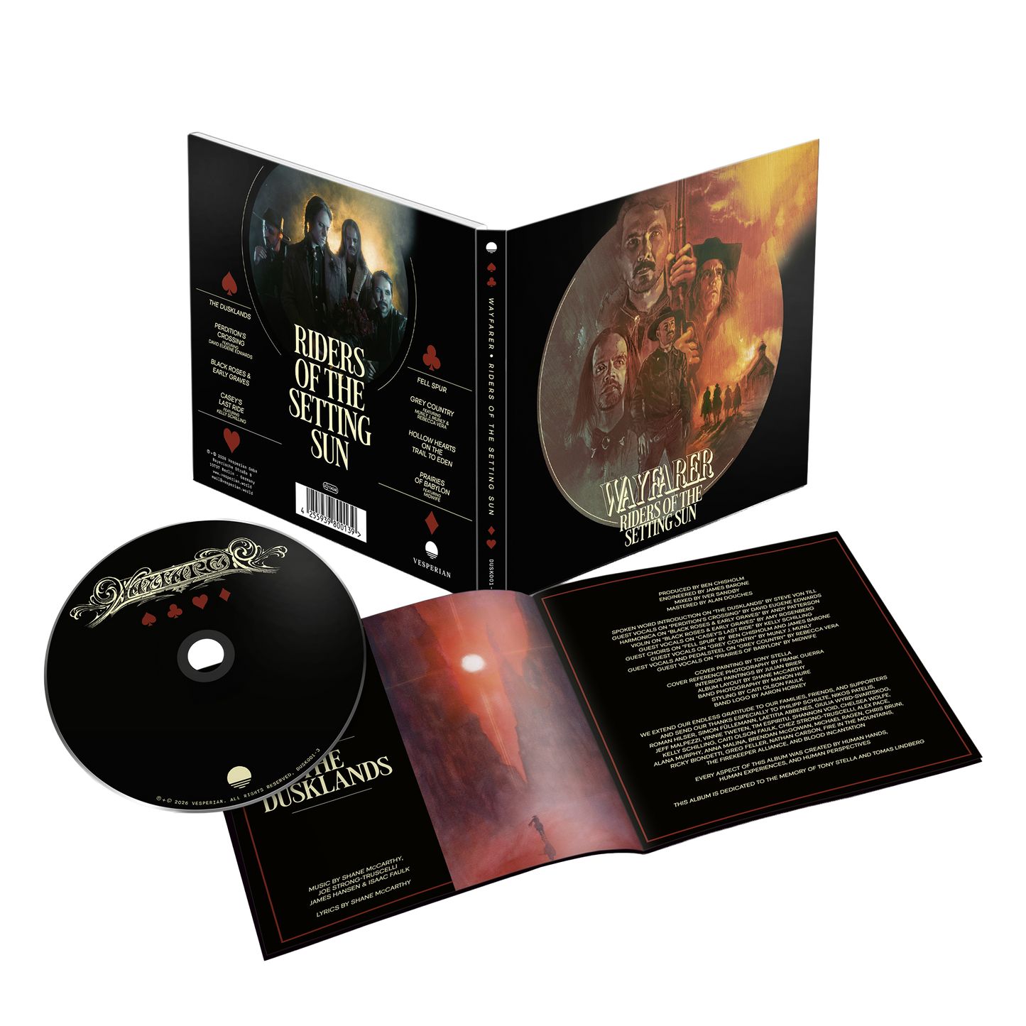 Wayfarer (Riders of the Setting Sun) DIGI-CD