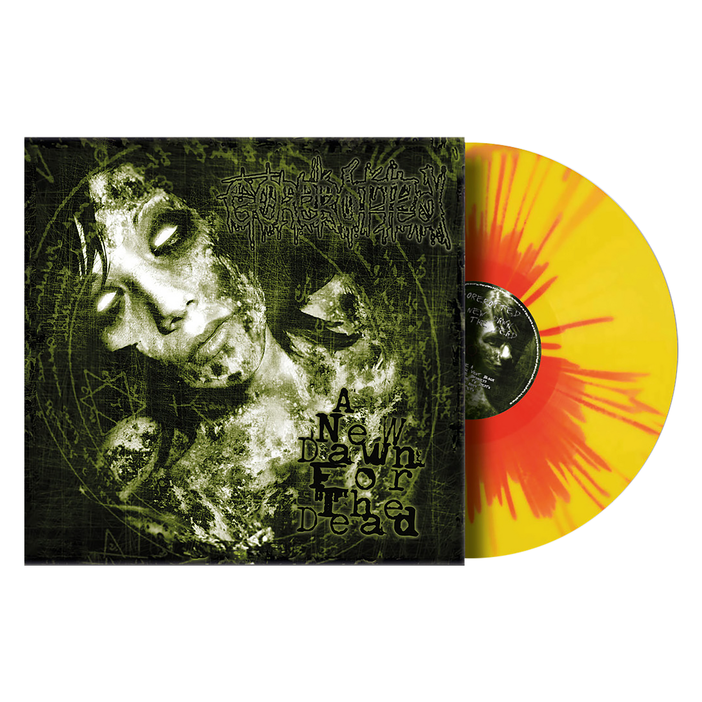 Gorerotted (A New Dawn For The Dead) Red Yellow Splatter Vinyl