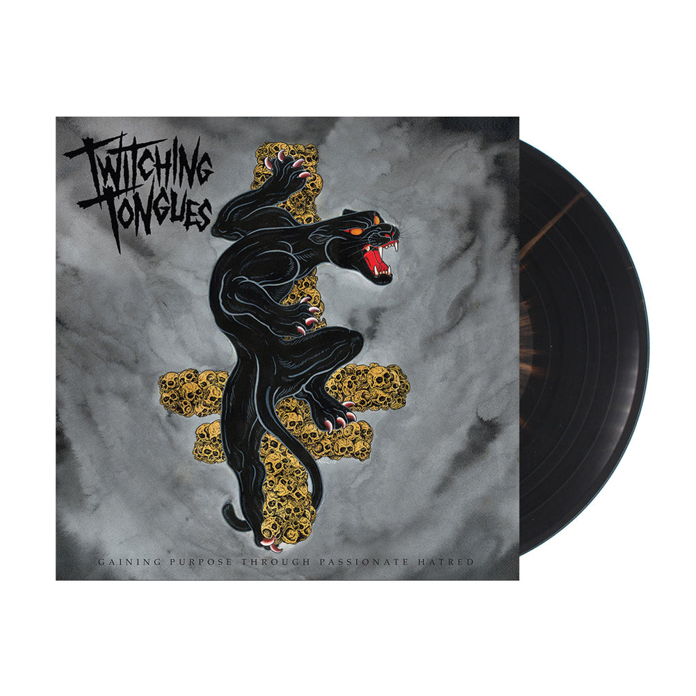 Twitching Tongues (Gaining Purpose...) Black/Bronze Splatter Vinyl