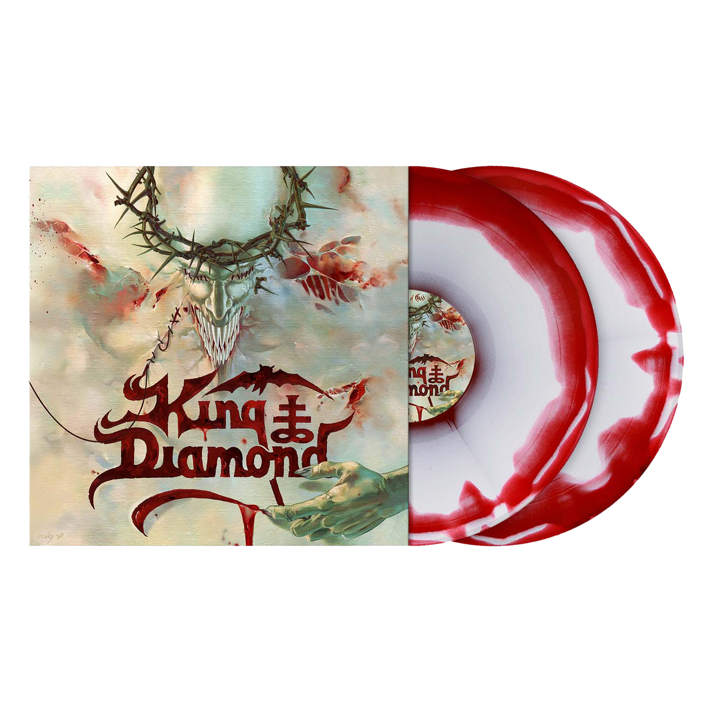 King Diamond (House of God) 2xBlood Red White Corona Vinyl