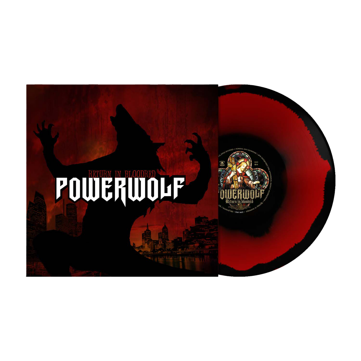 Powerwolf (Return in Bloodred) Red/Black Corona Vinyl