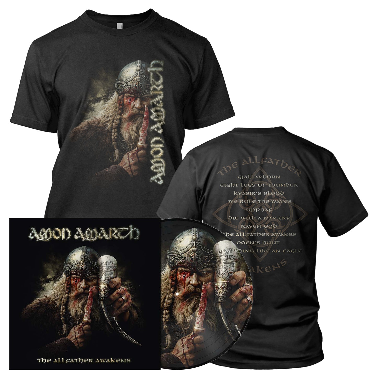 Amon Amarth - The Allfather Awakens | Picture Disc Vinyl Bundle