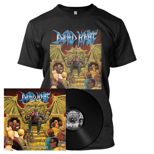 Dead Heat - Process of Elimination | 180g Black Vinyl Bundle