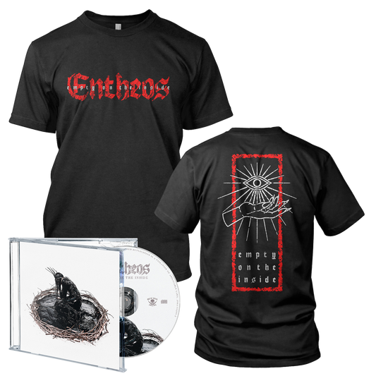 Entheos - Empty on the Inside | CD Black Shirt CD Bundle