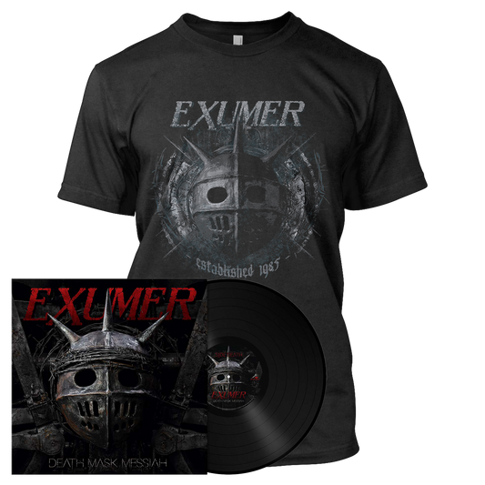 Exumer - Death Mask Messiah | 180g Black Vinyl Bundle