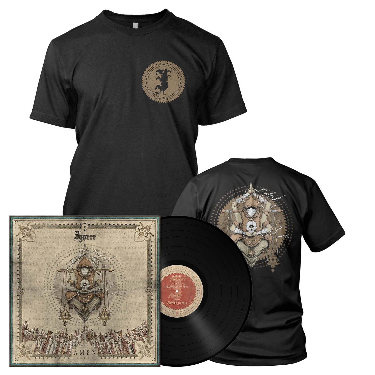 Igorrr - Amen | 180g Black Vinyl Bundle