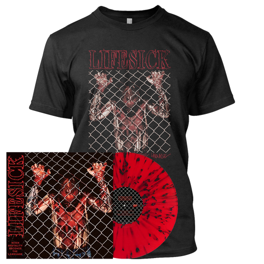 Lifesick - When Brutality Becomes the Language | Red/Black Splatter Bundle