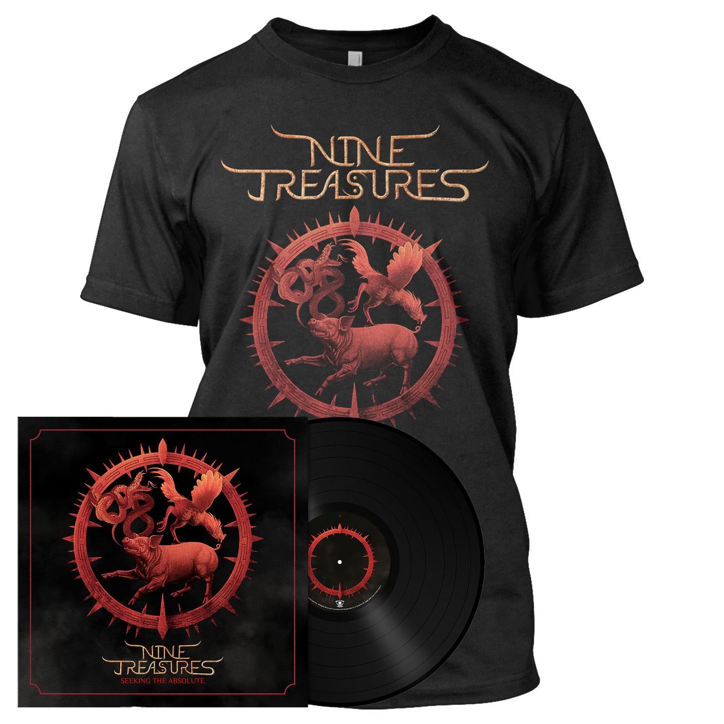 Nine Treasures - Seeking the Absolute | 180g Black Vinyl Bundle