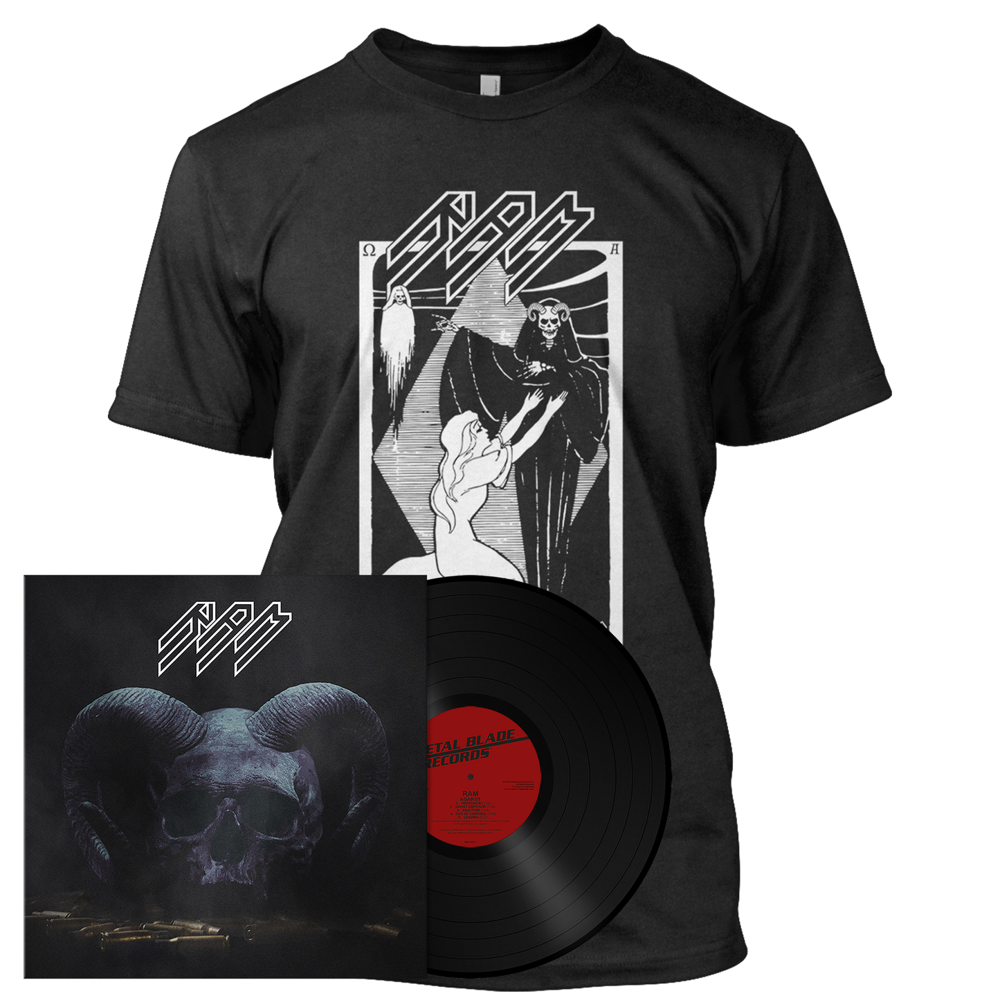 RAM - Against | 180g Black Vinyl Bundle