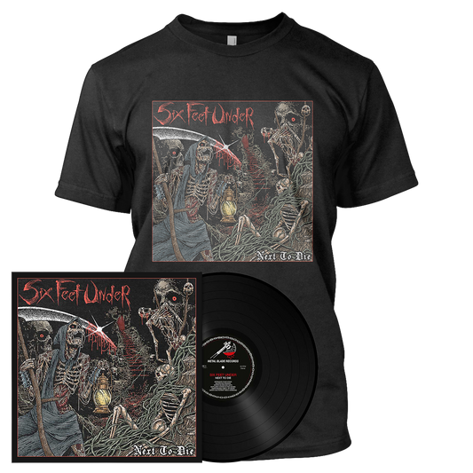 Six Feet Under - Next To Die | 180g Black Vinyl Bundle