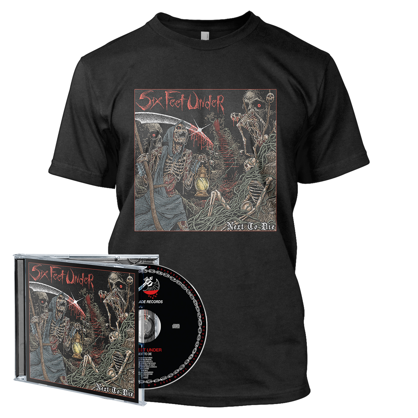 Six Feet Under - Next To Die | CD Bundle