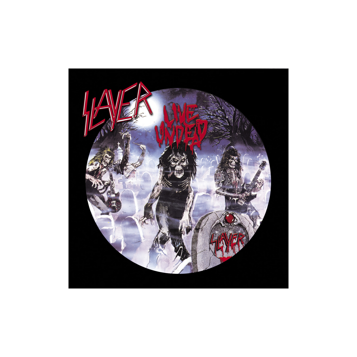 Slayer - Live Undead | Blood-Red/White Splatter Vinyl