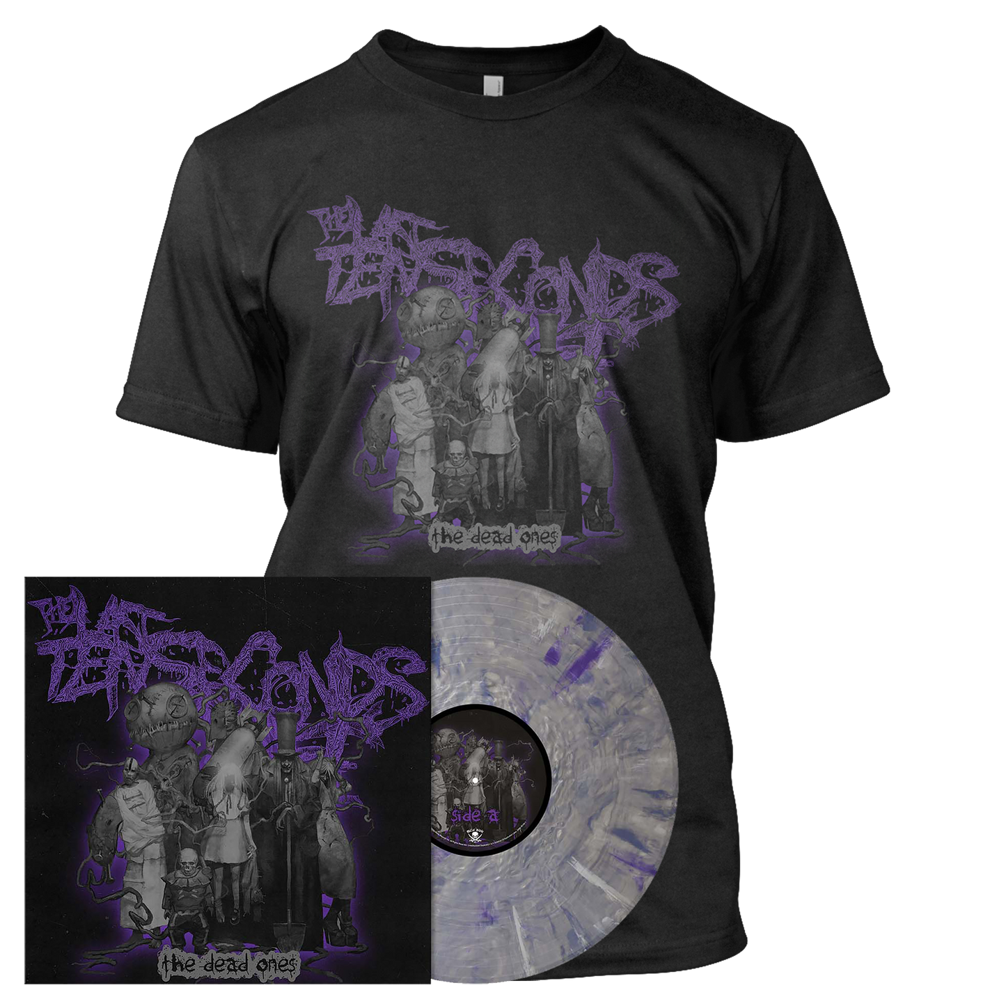 The Last Ten Seconds of Life - The Dead Ones | Metallic Silver w/Purple&Blue Smoke Vinyl Bundle
