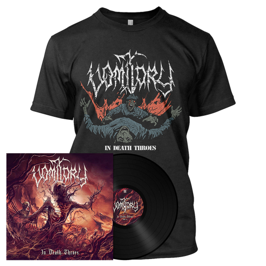 Vomitory - In Death Throes | Black Vinyl Bundle