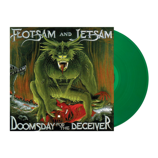 Flotsam & Jetsam (Doomsday For The Deceiver) Clear Green Vinyl