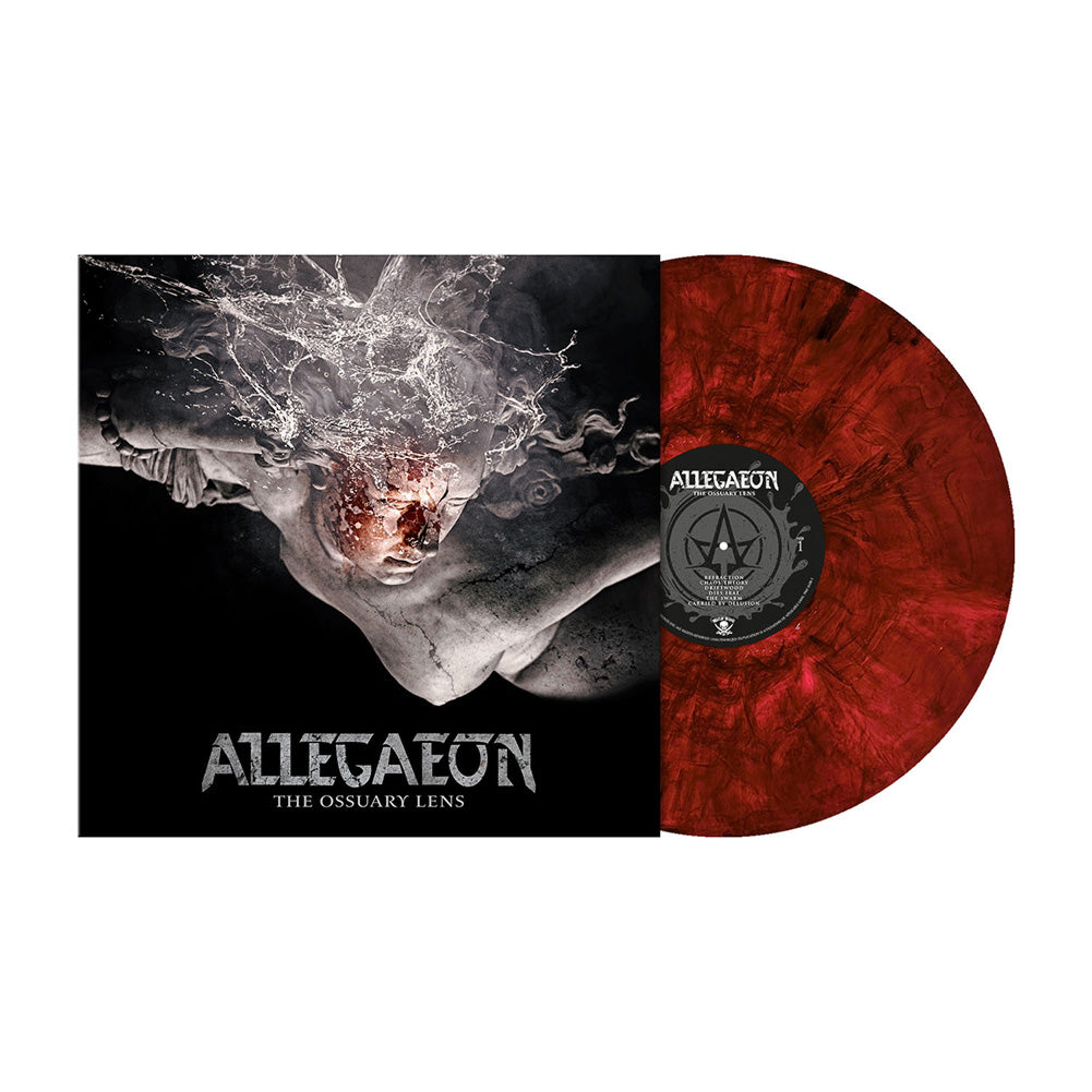 Allegaeon (The Ossuary Lens) Red Obsidian Marbled Vinyl