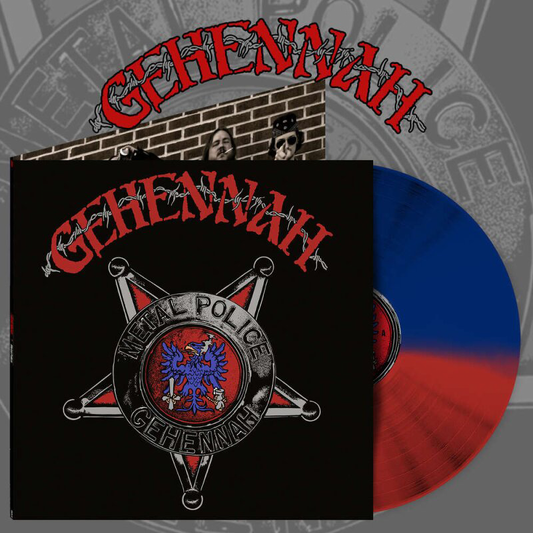 Gehennah (Metal Police) Blue/Red Split Vinyl