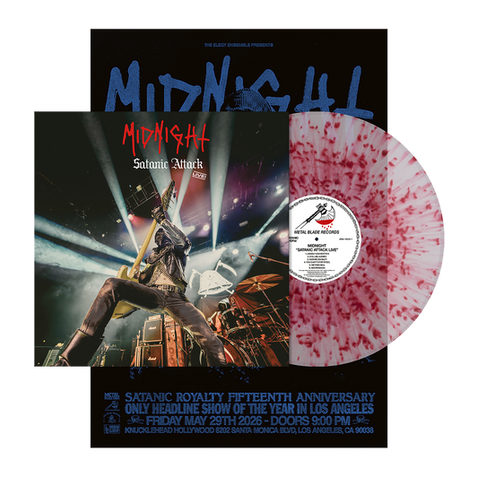 Midnight (Satanic Attack Live!) Blood Splatter Vinyl