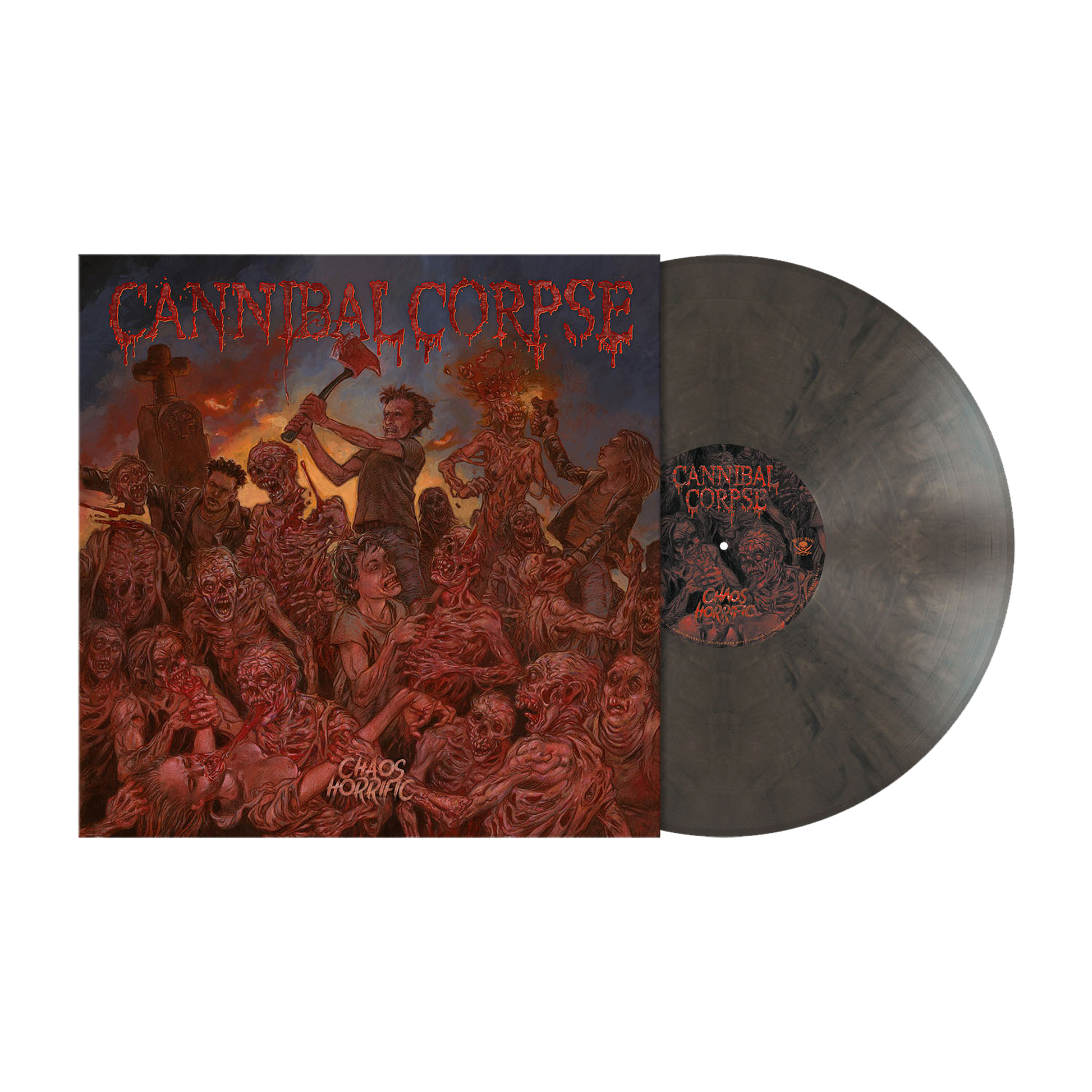 Cannibal Corpse (Chaos Horrific) Charcoal Brown Marbled Vinyl