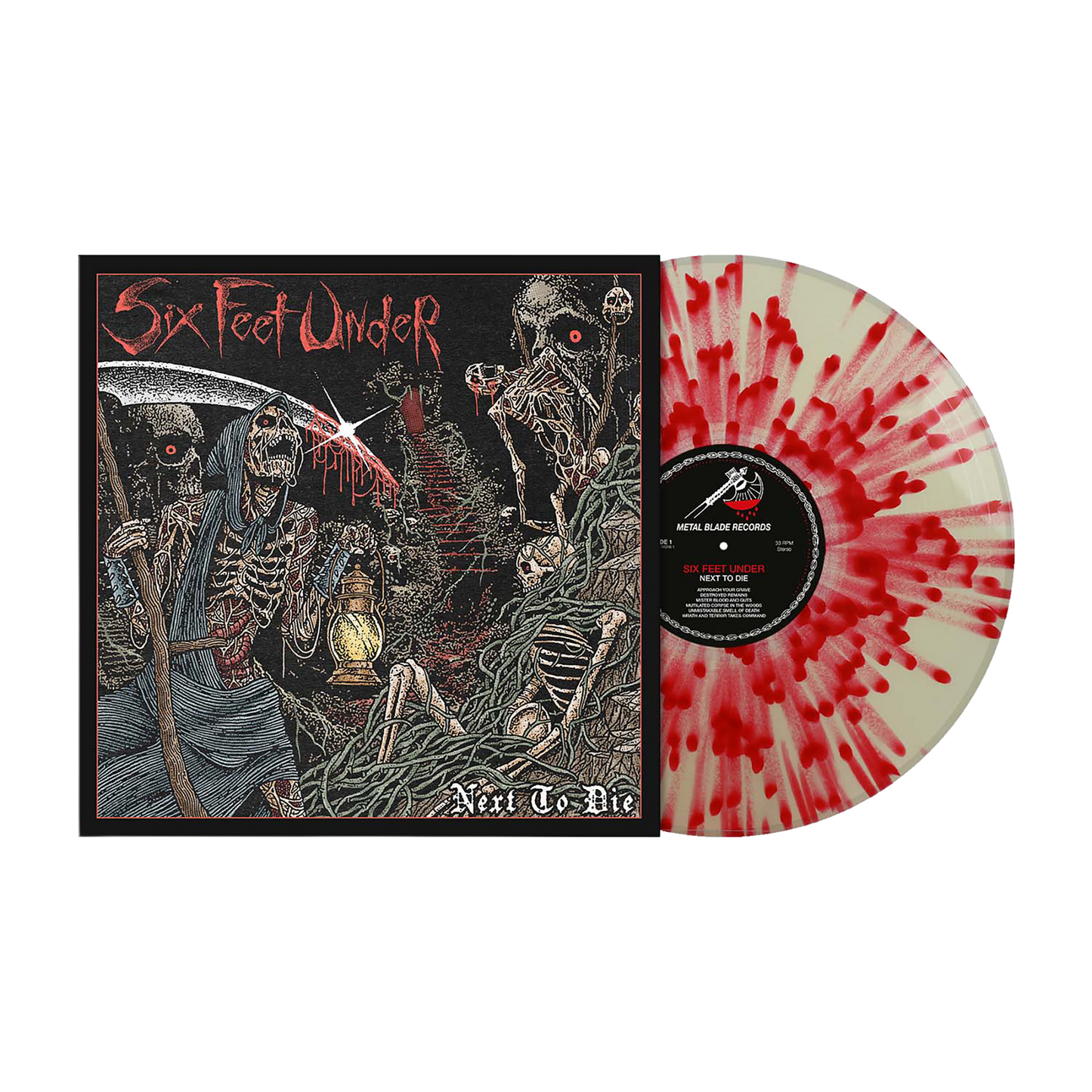 Six Feet Under (Next To Die) Blood Splatter Vinyl