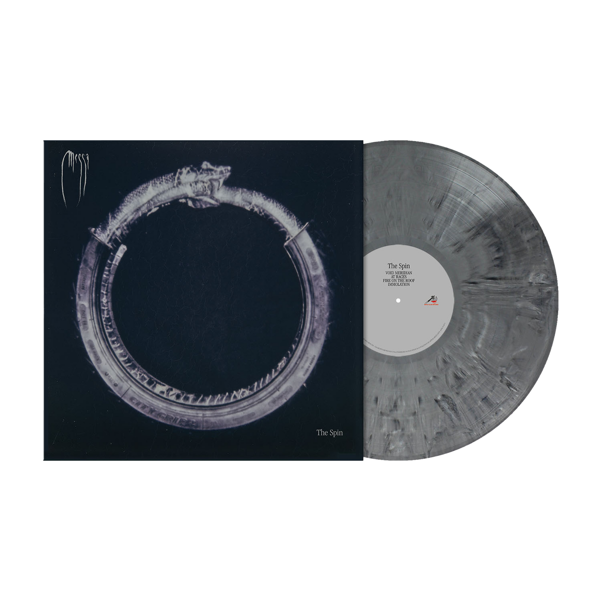 Messa (The Spin) Steel-Grey Marbled Vinyl