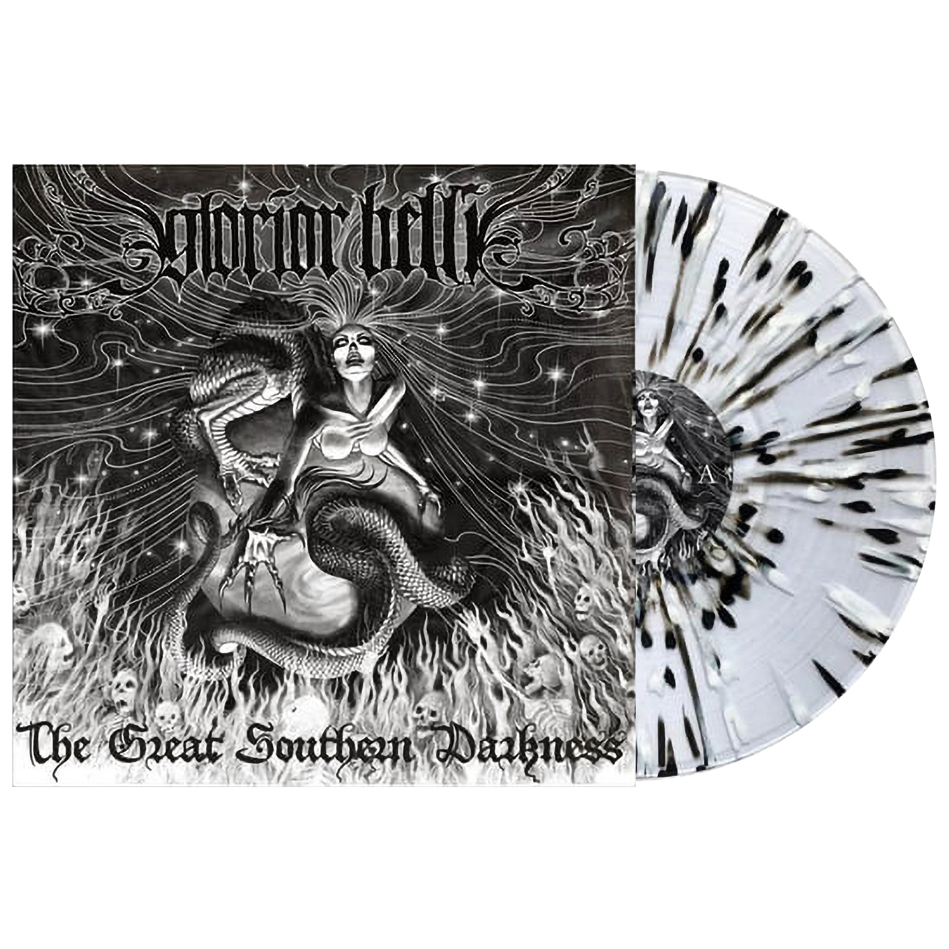 Glorior Belli (The Great Southern Darkness) White w/Black Splatter Vinyl