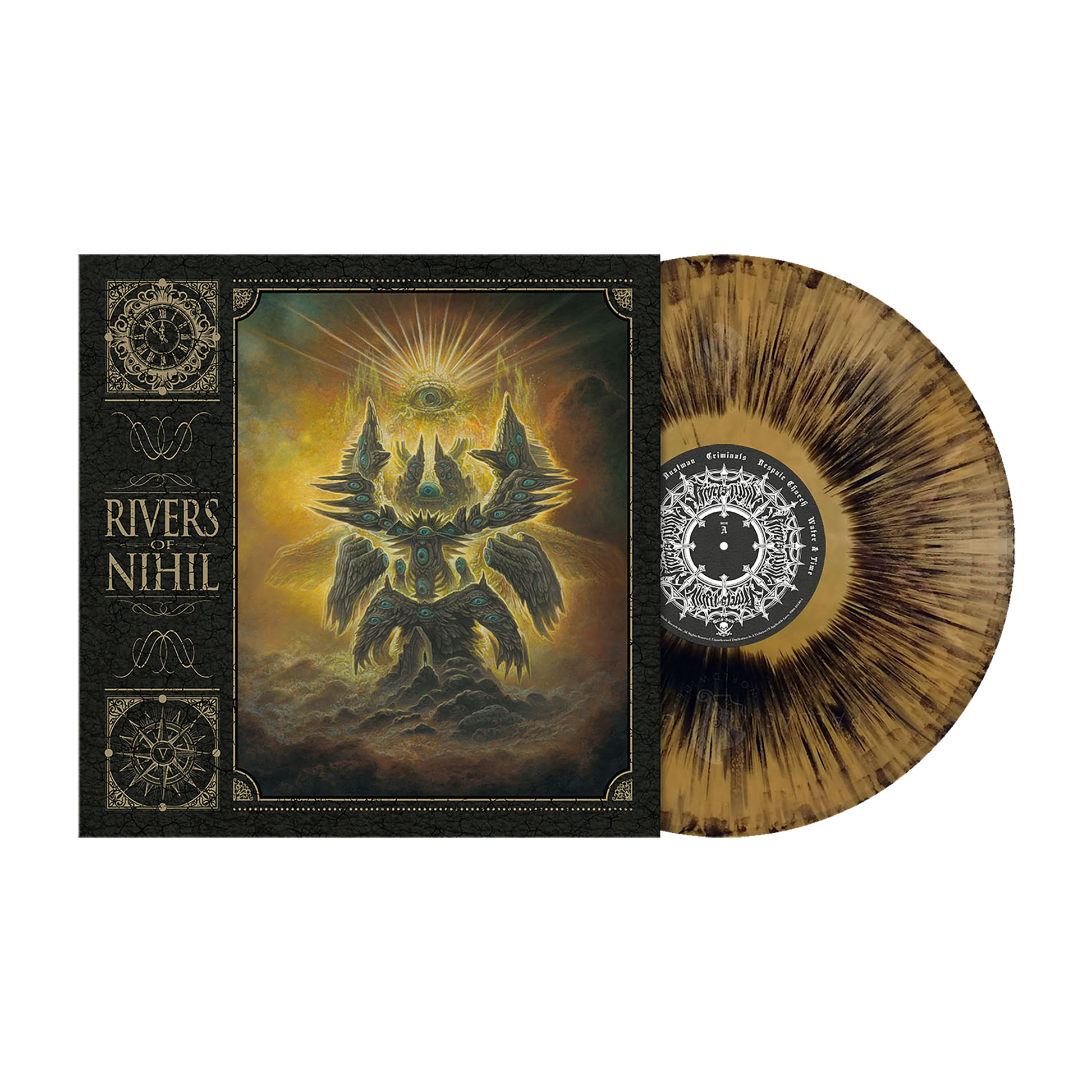 Rivers of Nihil (Rivers of Nihil) Gold/Black Dust Splatter Vinyl