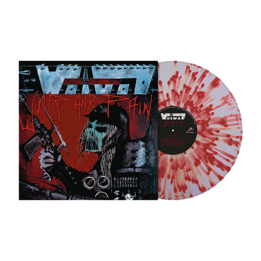 Voivod (War And Pain) Lilac Red Splatter Vinyl
