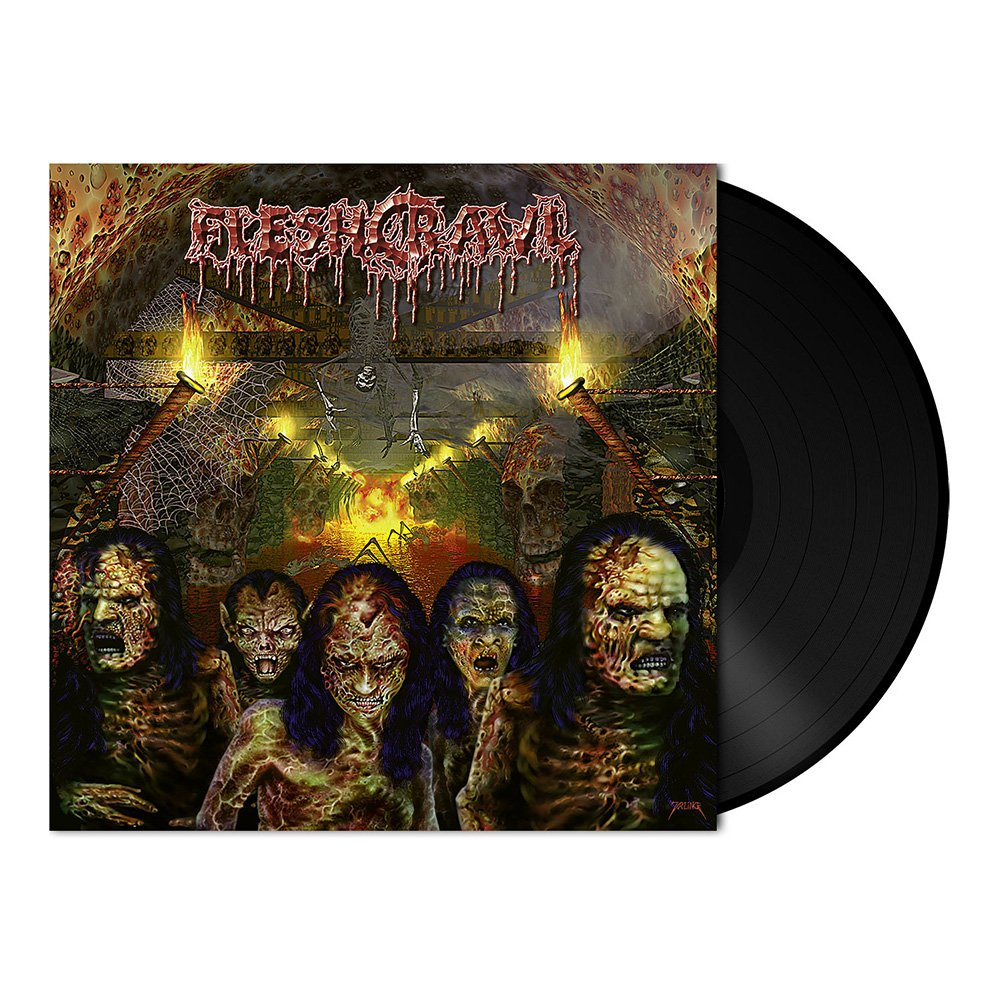 Fleshcrawl (As Blood Rains From The Sky) 180g Black Vinyl