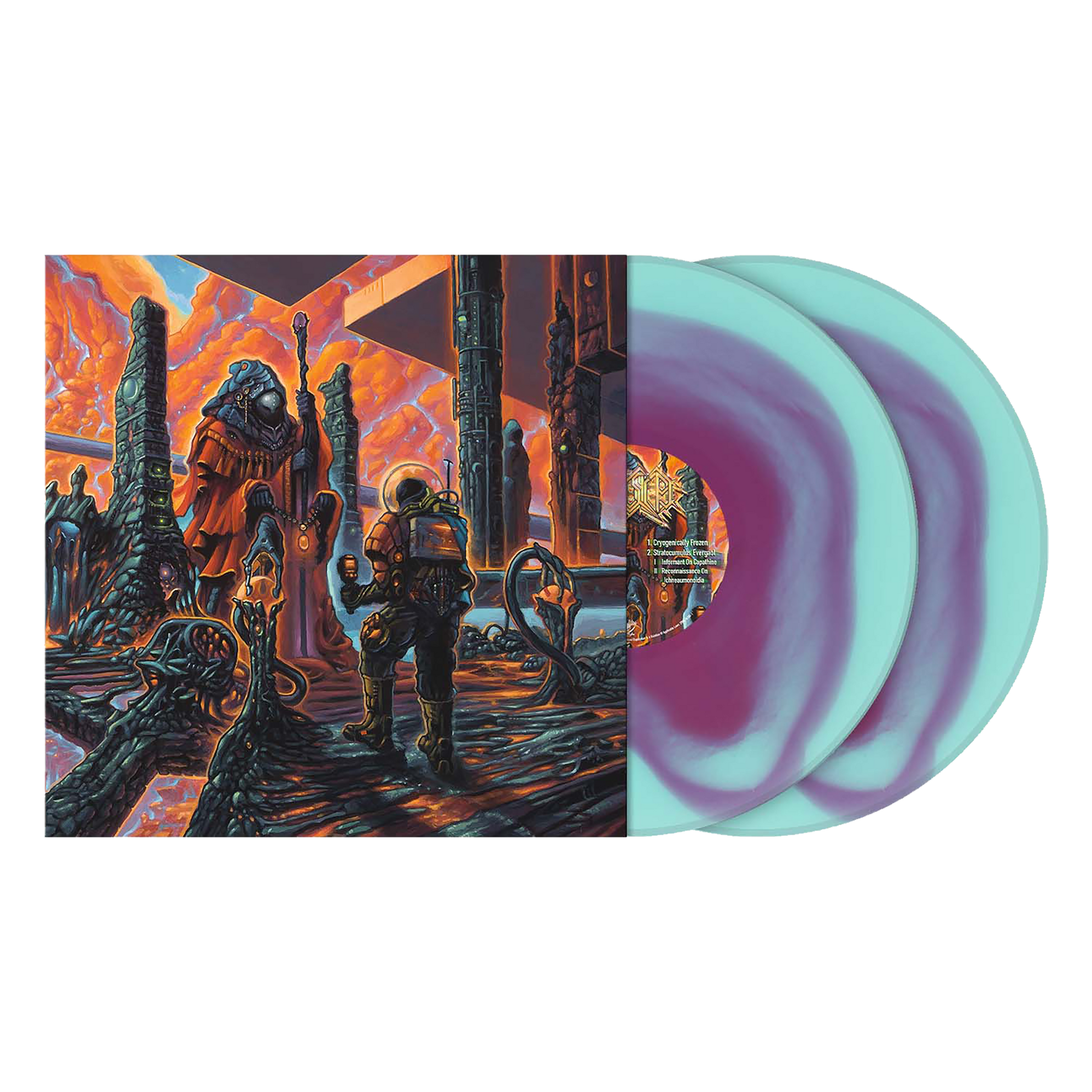 Cryptic Shift (Overspace & Supertime) 2xIce Cauldron Blue Vinyl