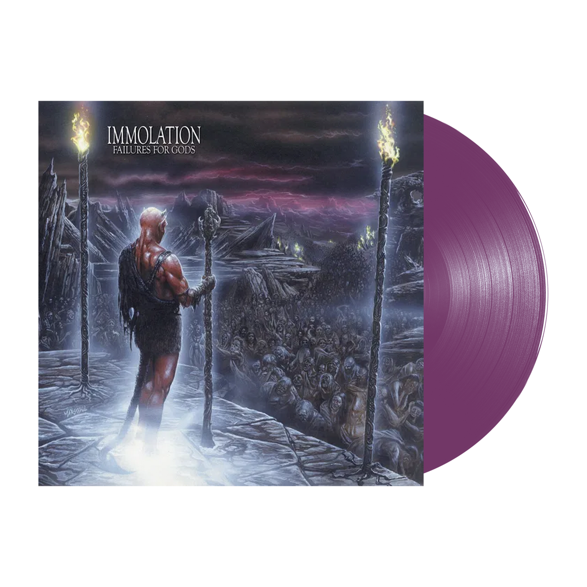Immolation (Failure For Gods - Pop Up Cover) Purple Vinyl