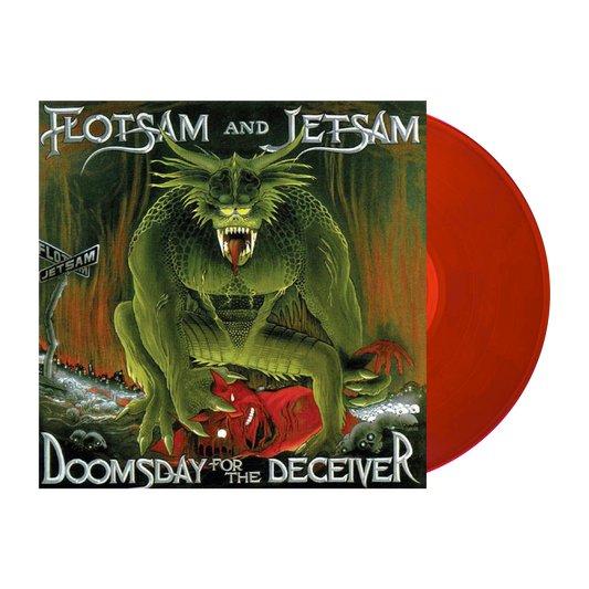 Flotsam & Jetsam (Doomsday For The Deceiver) Clear Red Vinyl