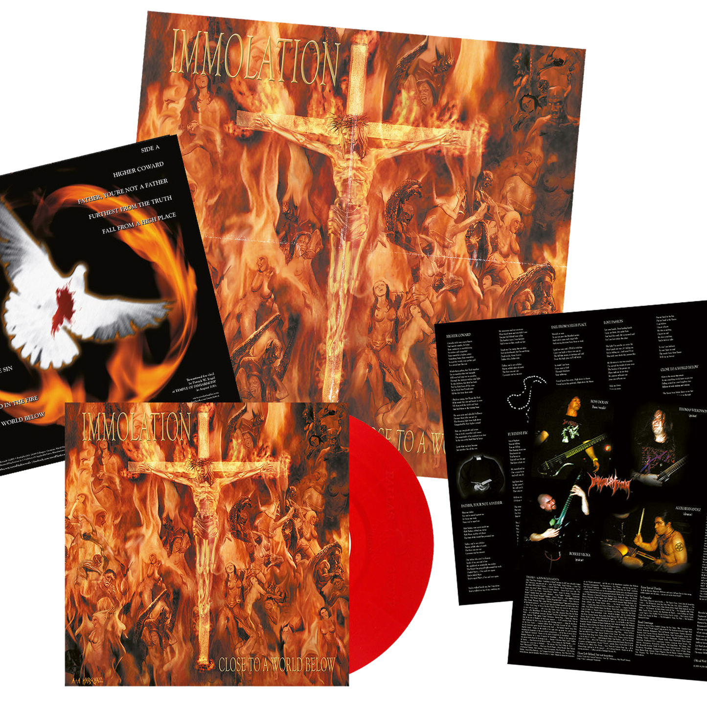 Immolation (Close To A World Below) Red Vinyl