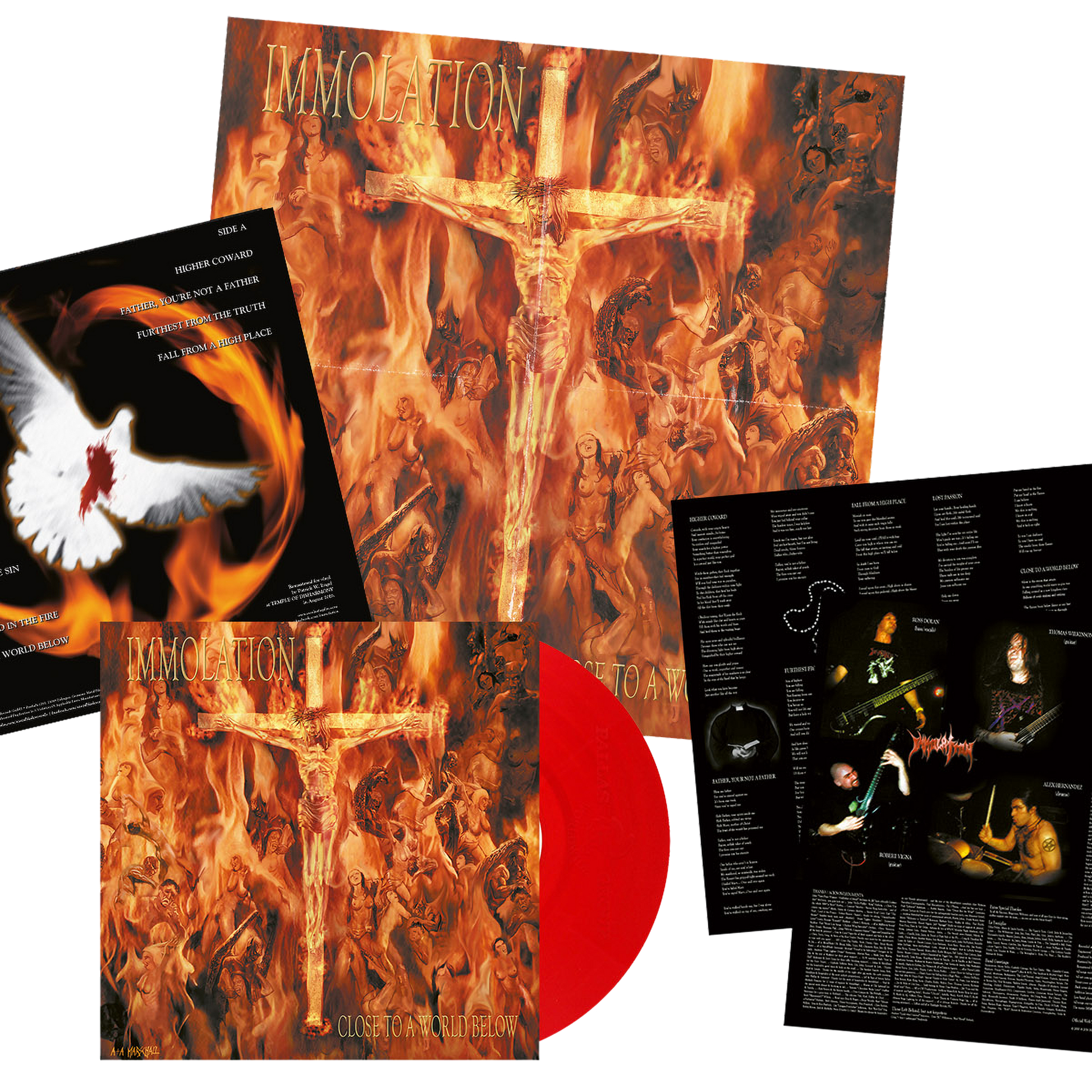 Immolation (Close To A World Below) Red Vinyl