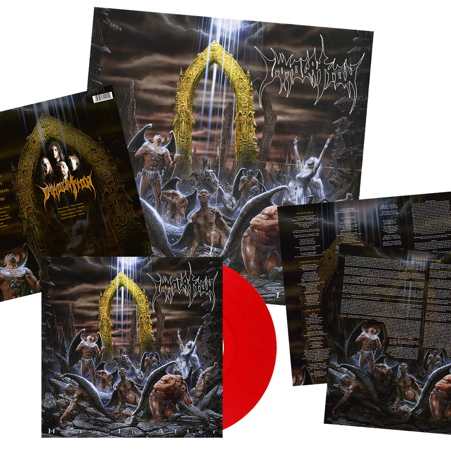 Immolation (Here In After) Red Vinyl