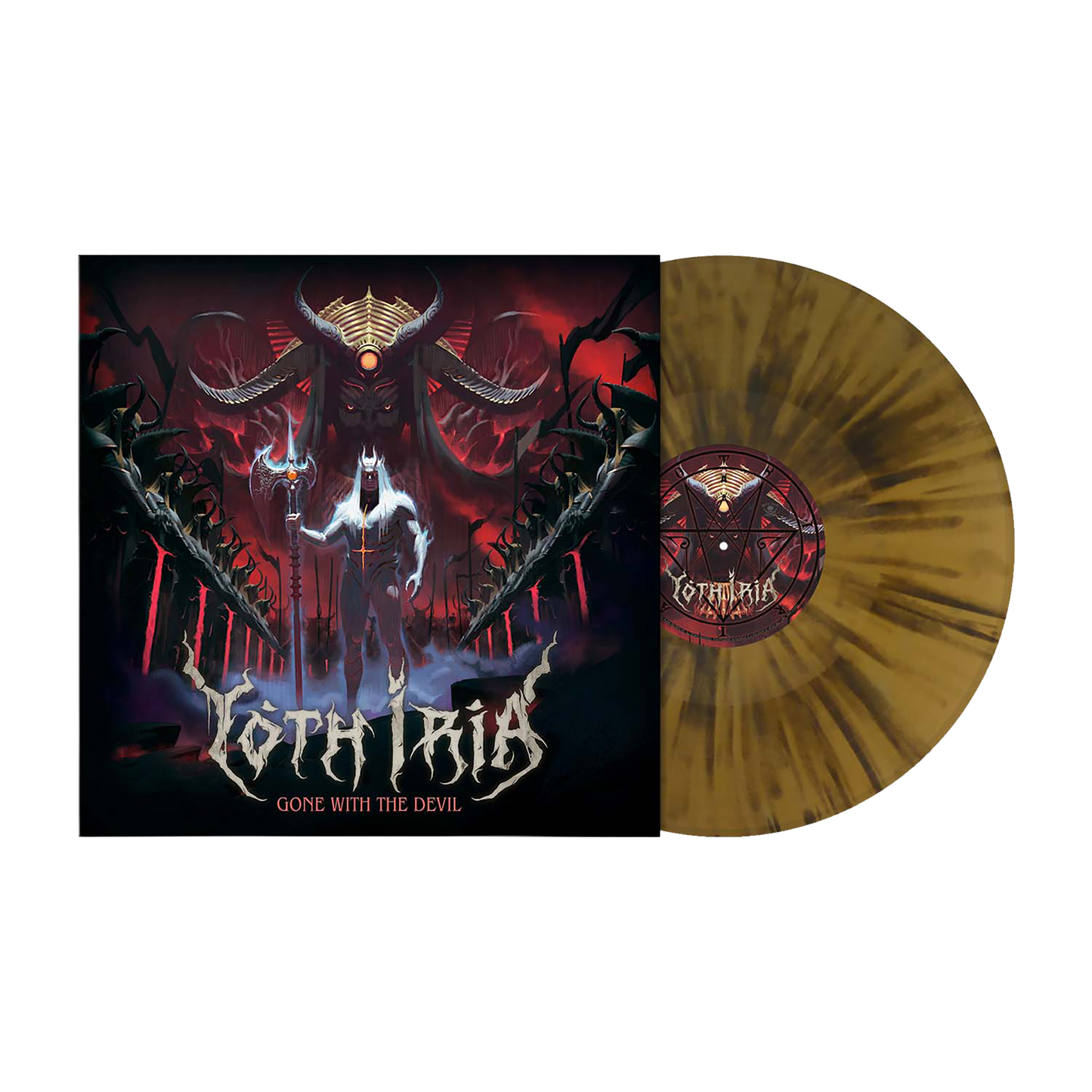 Yoth Iria (Gone with the Devil) Gold/Black Splatter Vinyl