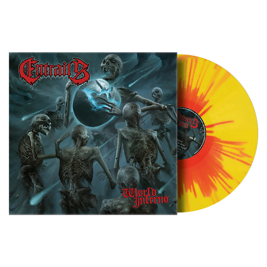 Entrails (World Inferno) Red Yellow Splatter Vinyl
