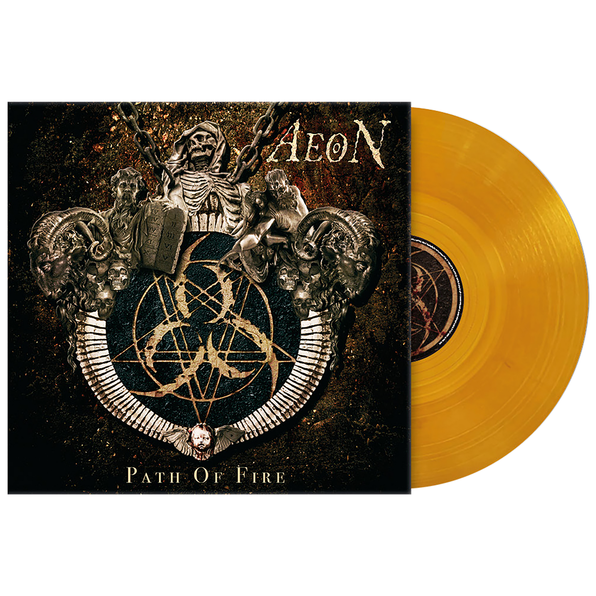 AEON (Path Of Fire) Orange Crystal Vinyl