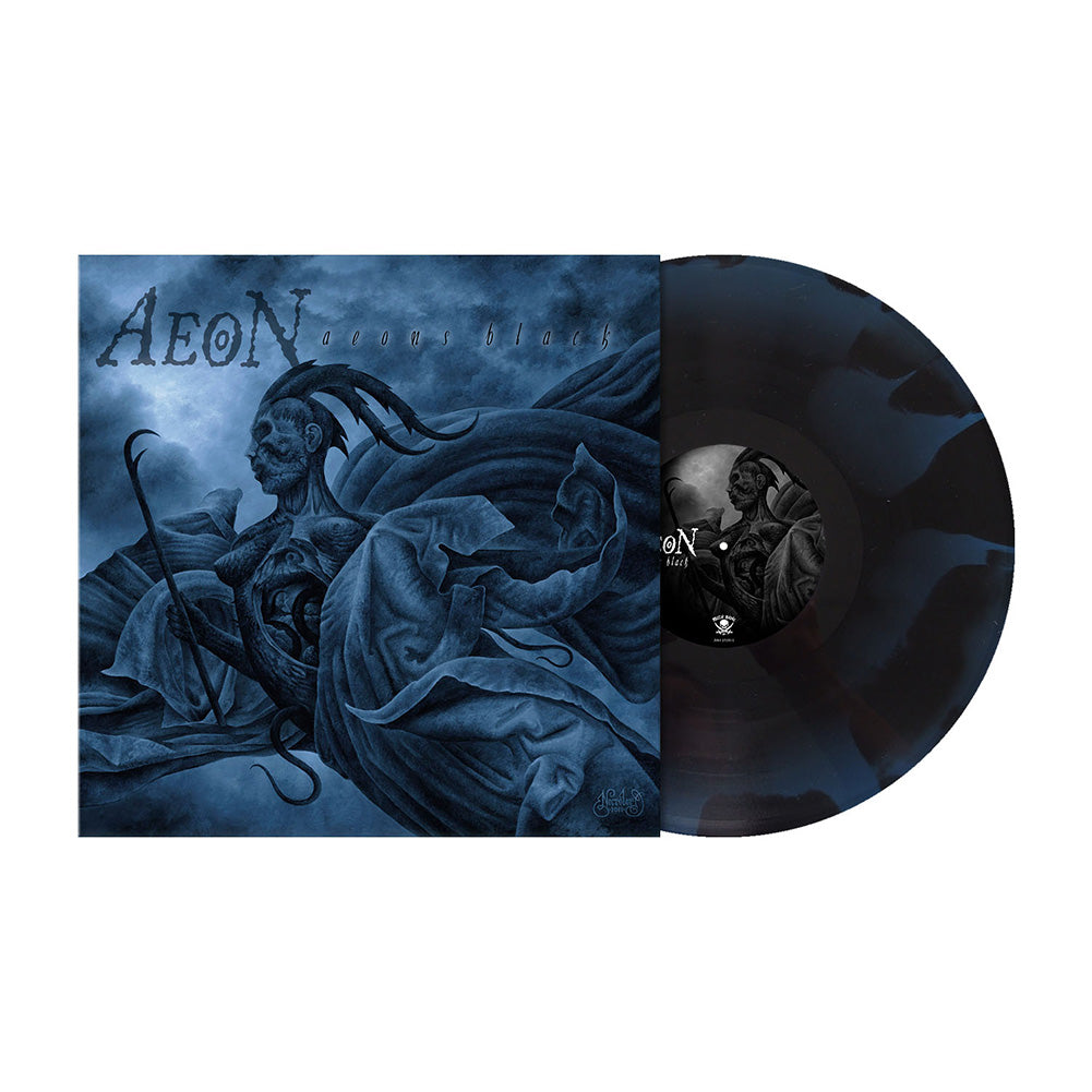 Aeon (Aeon's Black) Ink-Spot Blue Black Vinyl