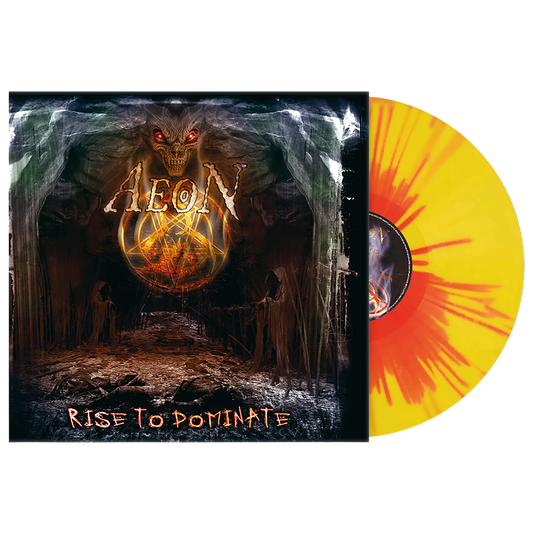 AEON (Rise To Dominate) Red Yellow Splatter Vinyl