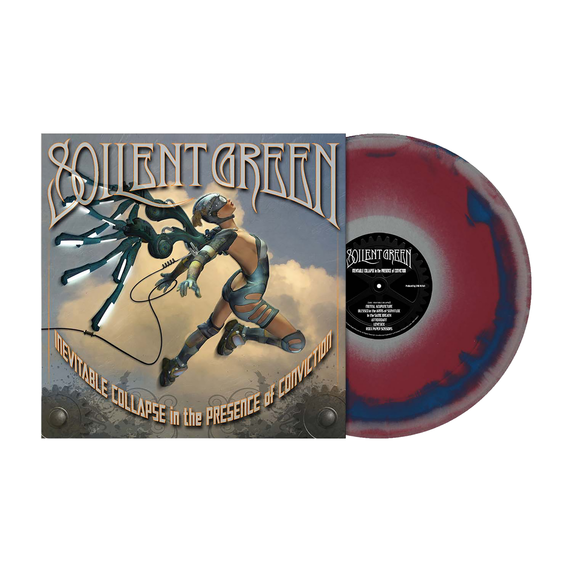 Soilent Green (Inevitable Collapse in the Presence of Conviction) Red/Blue Smash Vinyl