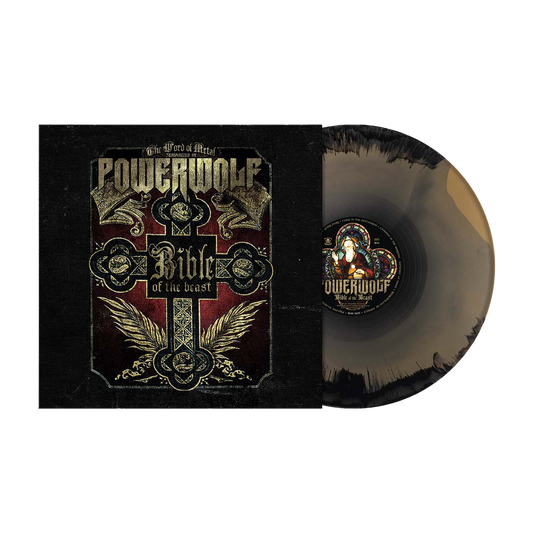 Powerwolf (Bible of the Beast) Gold/Black Corona Vinyl