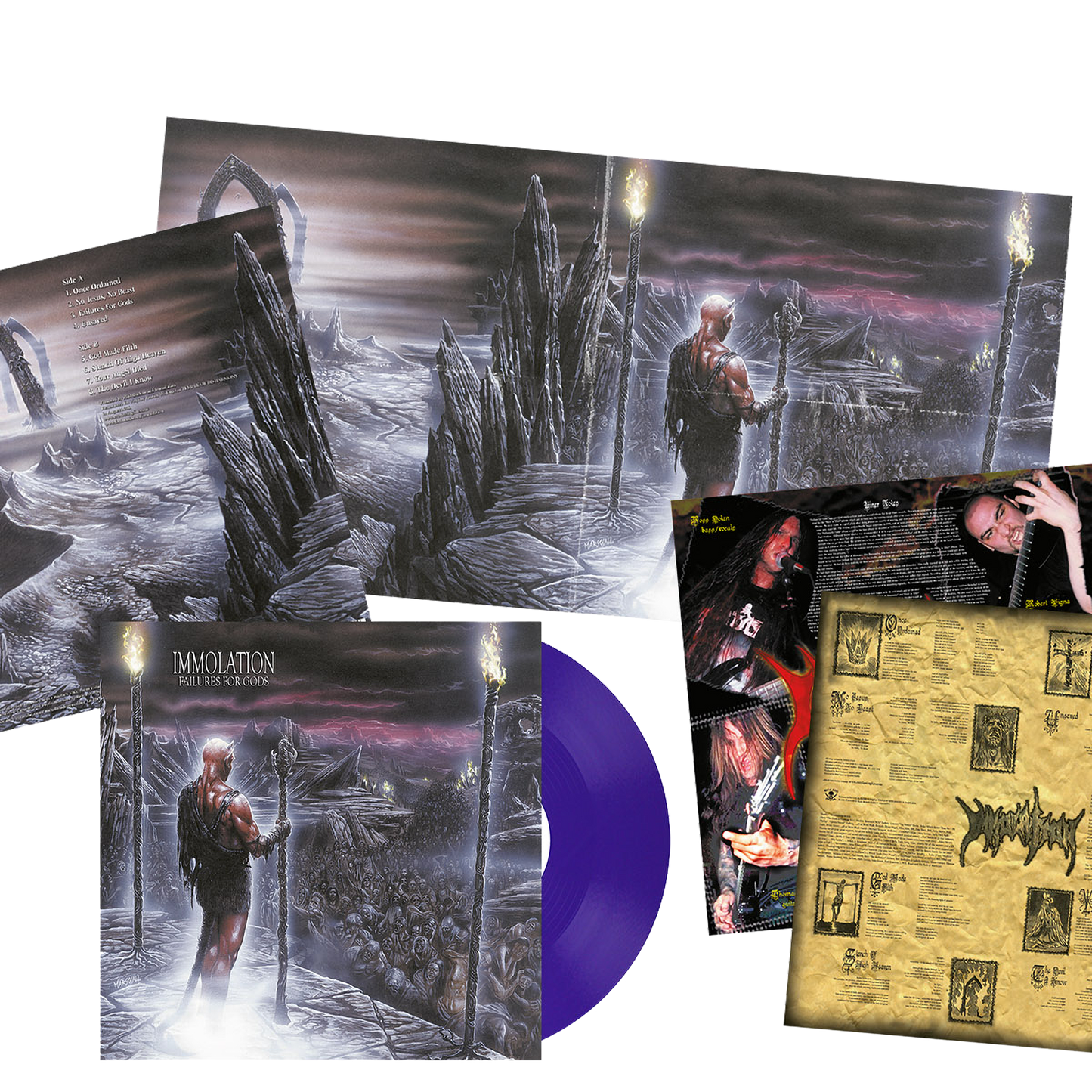 Immolation (Failures For Gods) Purple Vinyl