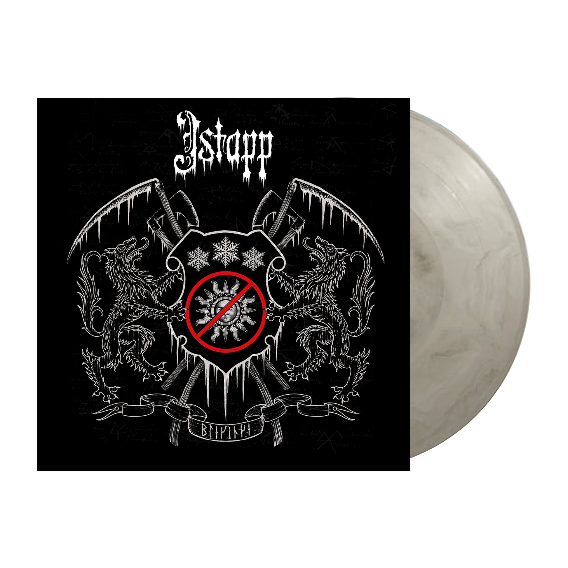Istapp (Blekinge) White w/Black Smoke Vinyl