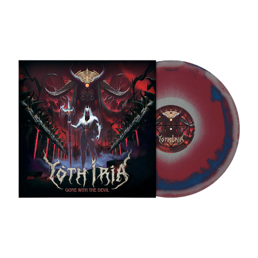 Yoth Iria (Gone with the Devil) Oxblood/Blue/Silver Merge Vinyl