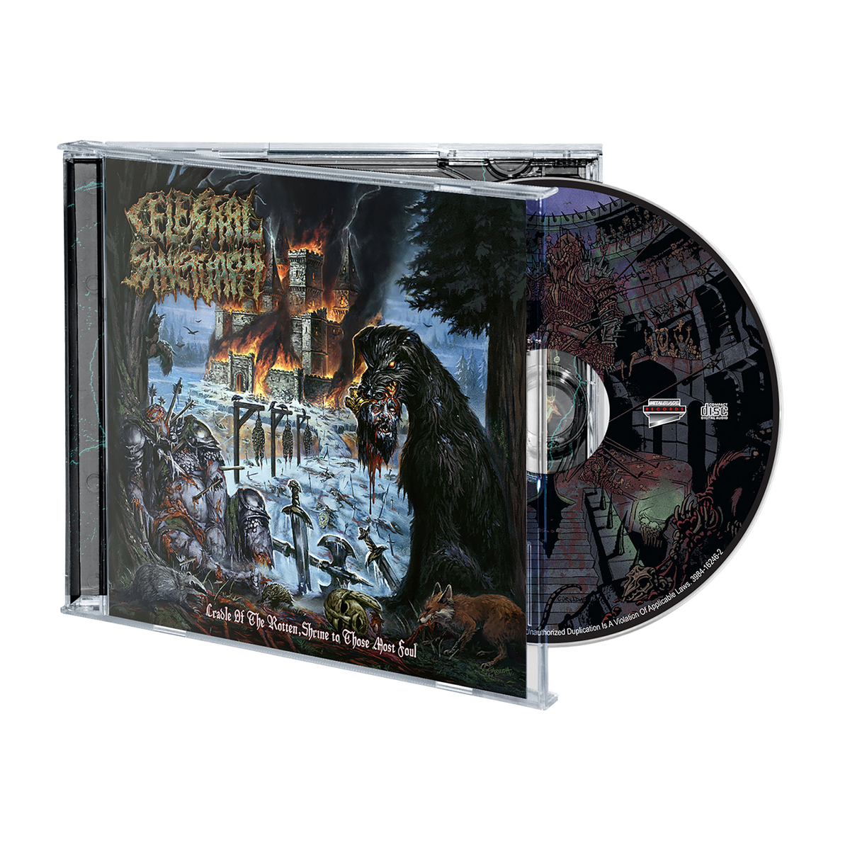 Celestial Sanctuary (Cradle of The Rotten, Shrine To Those Most Foul) CD