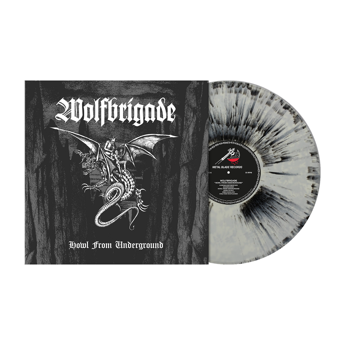 Wolfbrigade (Howl From Underground) Grey/Black Dust Vinyl