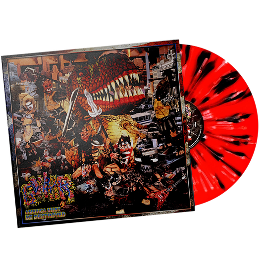 Gwar (America Must Be Destroyed) Red w/Black & White Splatter Vinyl